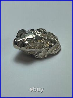 Solid Frog (925) Sterling Silver Poured Bar (24.2 grams)