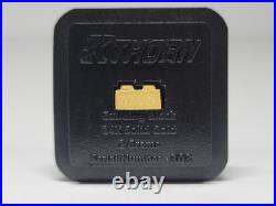 Solid Gold Lego Like Brick, 2 Grams 24k Gold, By KThorn SN 303