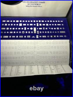Solid SilverFranklin Mint Stamp Collection Complete Set