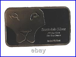 Solid Silver 5 Troy oz Bar Investment Silver 999 Fine Silver Bar