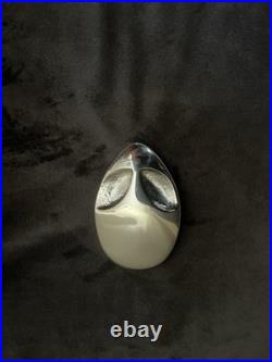 Solid Silver Alien Paperweight Solid Silver Alien Paperweight