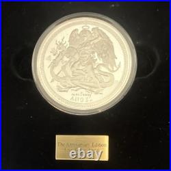 Solid Silver Angel Coin