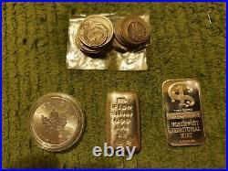 Solid Silver Bullion And Coins. 999.925