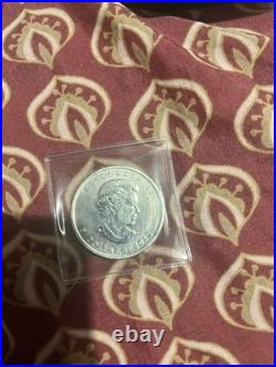Solid Silver Canada Maple Leaf 1oz. 999 Fine Silver Coin