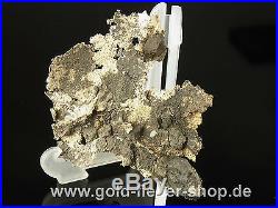 Solid Silver Covered Silver Plate with Matrix Nugget from Morocco 31 Gram 103