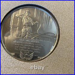 Solid Silver Great Patriots Of The United States Of America Rounds Danbury Mint