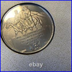 Solid Silver Great Patriots Of The United States Of America Rounds Danbury Mint