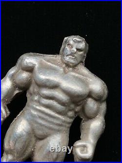 Solid Silver Hand Poured Bullion The Hulk, Avengers (999 Fine Silver) 85.9g