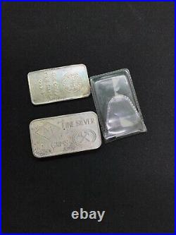 Solid Silver Johnson Matthey 100gr silver bar With One 1oz 999 Total 2Silver Bar