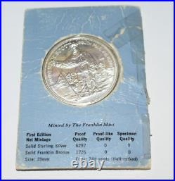 Solid Silver New Zealand Museum Canterbury South Pole Diamond Anniversary Coin