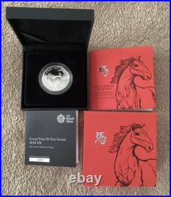 Solid Silver Proof Royal Mint Limited Edition Chinese Lunar Coin Set