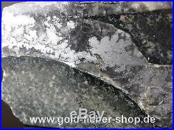 Solid Silver Reiche Level Crystals on Matrix, Nugget Canada 114 Gram 100