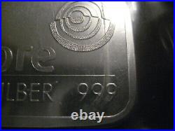 Solid Silver Sealed 100 Gram 999 Silver Umicore Ingots