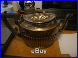 Solid Silver Victorian tea pot for scrap bullion investment