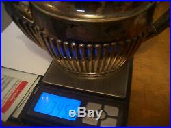 Solid Silver Victorian tea pot for scrap bullion investment