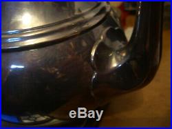 Solid Silver coffee pot for scrap bullion investment