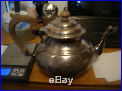 Solid Silver tea pot for scrap bullion investment