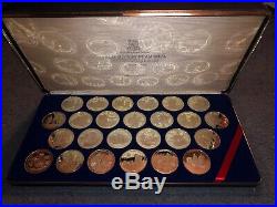 Solid Sterling Silver Discovery Of America 500th Anniversary Coin Collection