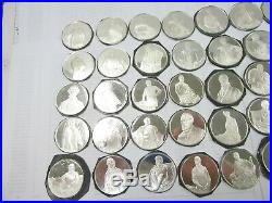 Solid Sterling Silver Presidential Coin Set 40 Silver Coins Set 940 grams