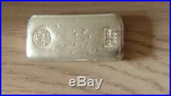 Solid silver bullion bar 10oz Perth Mint/99.999 Purity
