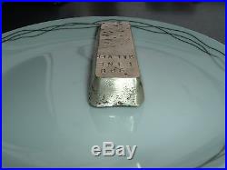 Solid silver bullion bar hand poured one off 461grams approx 1/2kilo heavy