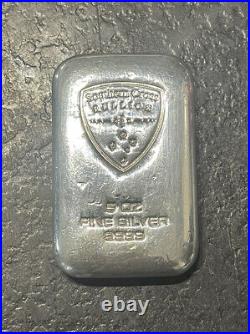 Southern Cross 5oz Solid Silver Bar 999 Fine Silver £129.99 cheapest on Ebay