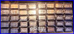 Stagecoach 1 oz Troy. 999 Fine Solid Silver Divisable Bar 10 Bars