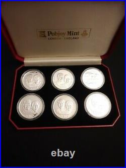 Star Trek The Next Generation Solid Silver Proof 6 Coin Set Pobjoy Mint People
