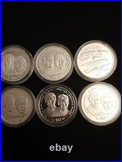 Star Trek The Next Generation Solid Silver Proof 6 Coin Set Pobjoy Mint People