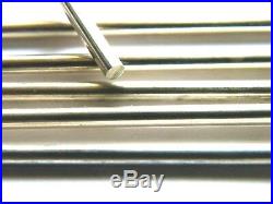Sterling Silver Rod Solid 8.0mm x 200mm Straight Length Fully Hard. 925