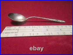 Sterling Silver S. Kirk Son Repousse Round Bullion Spoon Rare at 5 Like This