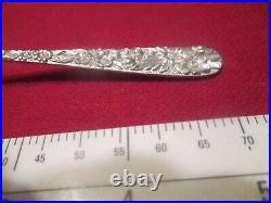 Sterling Silver S. Kirk Son Repousse Round Bullion Spoon Rare at 5 Like This