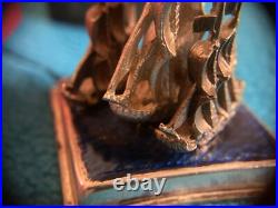 Stuart Devlin Sterling Silver Enamel. Bullion. Xmas Box'we Saw Three Ships'