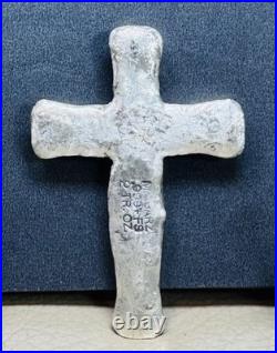 Stunning Ornate Cross? (2) Troy Ounces. 999 Fine Solid Silver? Mk Barz Stunning Ornate Cross? (2) Troy Ounces. 999 Fine Solid Silver? Mk Barz