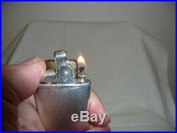 Superb Vintage Hallmarked Solid Silver RONSON, cigarette lighter in Original box