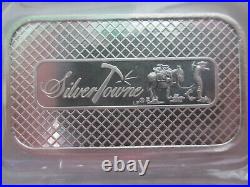 TEN New SilverTowne 1oz Solid Silver Bullion Bars 999 Sealed x Atkinsons