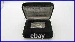 THE NEW MILLENNIUM GROUP Solid silver. 999 Ingot Life and Liberty