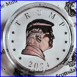 TRUMP 0.999 SILVER (8oz) COLLECTORS BUNDLE ALL DISCONTINUED PRICELESS