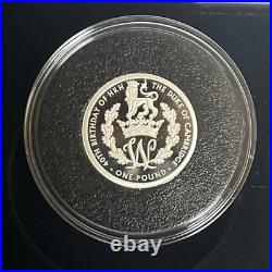 The 40th Birthday Of The Duke Of Cambridge Solid Silver Proof Coin Collection