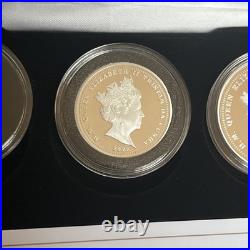 The 40th Birthday Of The Duke Of Cambridge Solid Silver Proof Coin Collection