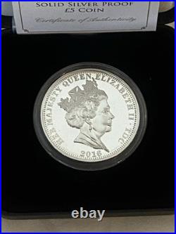 The 50th Anniversary Of Englands 1966 Victory Solid Silver Proof £5 Tdc Coin