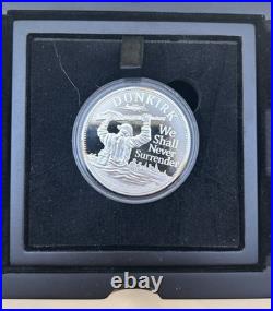 The 80th Anniversary Of Dunkirk Solid Silver Proof £5 Coin