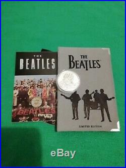 The Beatles Sgt Pepper 1oz Solid Silver Round / Coin Apple Corp Limited