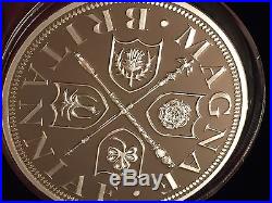 The Boudica 5oz Solid. 999 Fine Silver Coin Medal Magnae Britannia Ltd Edition