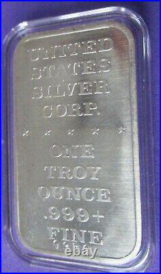 The California Condor 1974.999 Solid Silver Art Bar Ussc-61 930/2,000