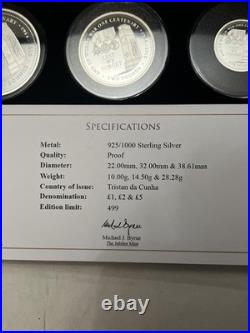 The Centenary Of Ww1 Solid Silver Proof Set. Boxed With Coa