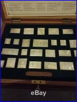The Collection of Solid Silver Stamps of Royalty