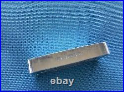 The Franklin Mint Solid Sterling Silver Colorado Bank Bar 2.34 Oz