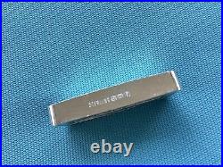 The Franklin Mint Solid Sterling Silver Indiana Bank Bar 2.31 Oz