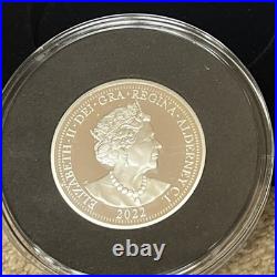The Platinum Jubilee Of Queen Elizabeth II Solid Silver Proof Piedfort £5